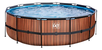 EXIT zwembad met zandfilter Ø 4,5 x H 1,22 m Wood-Artikeldetail