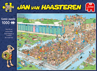 Jumbo puzzle Jan Van Haasteren Embouteillage à la piscine