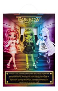 Rainbow High mannequinpop Junior High Special Edition - Amaya Raine-Achteraanzicht