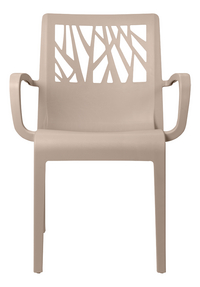 Grosfillex chaise de jardin Vegetal beige