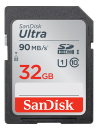 SanDisk carte mémoire SDHC ultra 32 Go