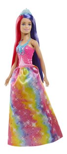 Barbie Dreamtopia Prinsessen Barbie Pop met Lang Gekleurd Haar - Speelset-Linkerzijde