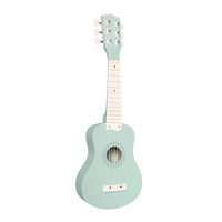 Klassieke kindergitaar hout 53cm pastel grijsgroen-Rechterzijde