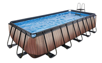 EXIT piscine avec filtre à cartouche L 5,4 x Lg 2,5 x H 1,22 m-Détail de l'article