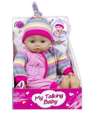 My Talking Baby Regenboog 38 cm
