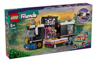 LEGO Friends 42619 Toerbus van popster-Linkerzijde