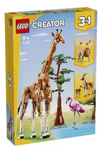 LEGO Creator 3 en 1 31150 Les animaux sauvages du safari-Côté gauche