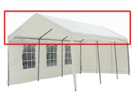 Toile de toit pour tente de réception 3 x 6 m