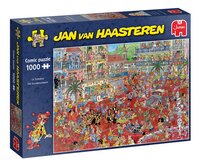 Jumbo puzzel Jan Van Haasteren La Tomatina-Linkerzijde