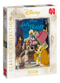 Jumbo puzzle Disney Classic Collection La Belle et le Clochard-Côté gauche