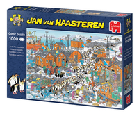 Jumbo puzzel Jan Van Haasteren Zuidpool Expeditie-Rechterzijde
