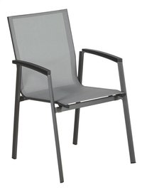 Tuinset Modulo/Bondi zwart - 2 stoelen-Linkerzijde