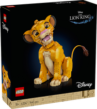 LEGO Disney Classic Simba, le jeune Roi lion 43247