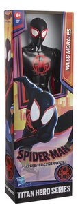 Figurine articulée Spider-Man Across The Spider Verse Titan Hero Series - Miles Moral-Côté gauche