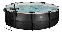 EXIT zwembad met overkapping en warmtepomp Ø 4,27 x H 1,22 m Black Leather-Artikeldetail