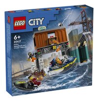 LEGO City 60417 Politiespeedboot en boevenschuilplaats
