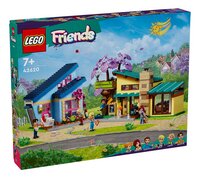 LEGO Friends 42620 Les maisons familiales d’Olly et de Paisley-Côté gauche