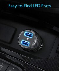 Anker chargeur pour voiture PowerDrive Speed 2 ports USB-Image 2