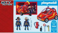 PLAYMOBIL City Action Pompier 71035-Arrière