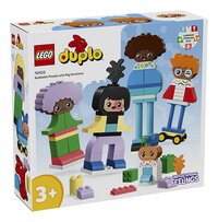 LEGO DUPLO 10423 Personnages à construire aux différentes émotions-Côté gauche