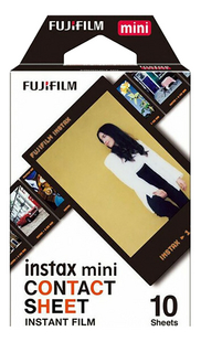 Fujifilm 10 photos Contact Sheet pour Instax mini