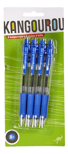 Kangourou stylo à bille bleu - 8 pièces