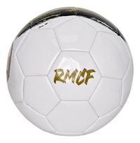 Voetbal Real Madrid maat 5 wit/goud-Achteraanzicht