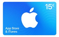 Carte-cadeau App Store & iTunes 15 euros