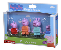 PlayBIG Bloxx Peppa Pig - Peppa's familie-Rechterzijde