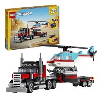 LEGO Creator 3 en 1 31146 Le camion remorque avec hélicoptère-Détail de l'article