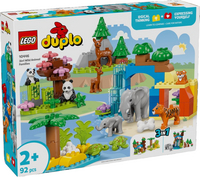 LEGO DUPLO Familles d’animaux sauvages 3-en-1 10446