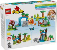 LEGO DUPLO Familles d’animaux sauvages 3-en-1 10446-Arrière