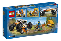 LEGO City 60387 4x4 Terreinwagen avonturen-Achteraanzicht