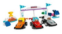 LEGO DUPLO Voitures de course et pilotes d’une écurie de F1 10445-Détail de l'article