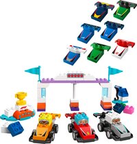 LEGO DUPLO Voitures de course et pilotes d’une écurie de F1 10445-Avant