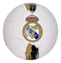 Voetbal Real Madrid maat 5 wit/goud