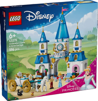 LEGO Disney Princess Le château de Cendrillon et la calèche 43275