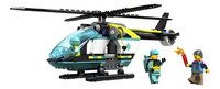 LEGO City 60405 L’hélicoptère des urgences-Avant