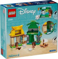 LEGO Disney Princess L'île de Vaiana miniature 43260-Arrière