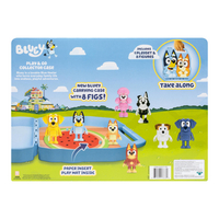 Jeu Bluey Coffret de collection avec 8 figurines Jeu de luxe-Arrière