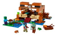LEGO Minecraft 21256 Het kikkerhuis-Vooraanzicht