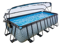 EXIT zwembad met overkapping en warmtepomp L 5,4 x B 2,5 x H 1,22 m Stone-Artikeldetail