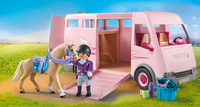 PLAYMOBIL Country 71237 Van avec chevaux-Image 1