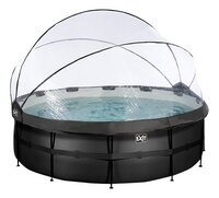 EXIT piscine avec coupole Ø 4,27 x H 1,22 m Black Leather-Détail de l'article