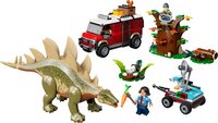 LEGO Jurassic World Dinosaurusmissies: Stegosaurus ontdekking 76965-Vooraanzicht