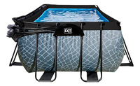 EXIT zwembad met overkapping en warmtepomp  L 4 x B 2 x H 1,22 m Stone-Artikeldetail