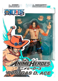 Actiefiguur One Piece Anime Heroes - Portgas D. Ace-Vooraanzicht