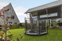 Berg inbouwtrampoline met veiligheidsnet Favorit Inground Ø 3,30 m Grey-Afbeelding 6