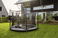 Berg inbouwtrampoline met veiligheidsnet Favorit Inground Ø 3,30 m Grey-Afbeelding 7