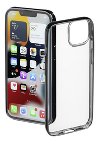 Hama cover Clear&Chrome voor iPhone 13 transparant